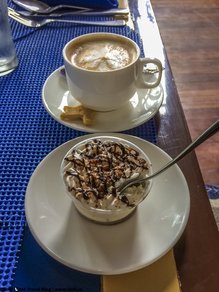 Review of Sans Rival Bistro Cafe Latte Dumaguete Negros Oriental Philippines © Patrik Lord Travel Blog