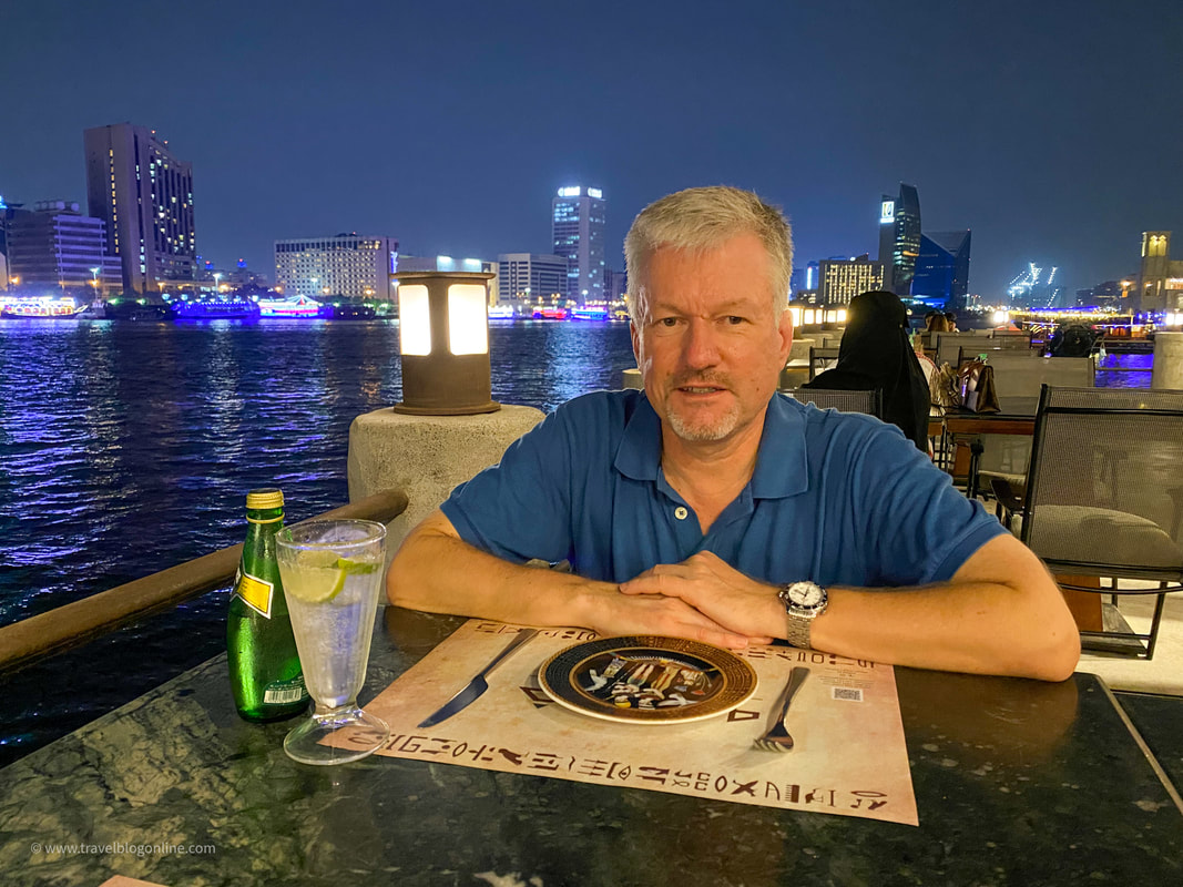 Cheap Eating, Dinner with a view, Dubai, UAE © Patrik Lord Travel Blog Online