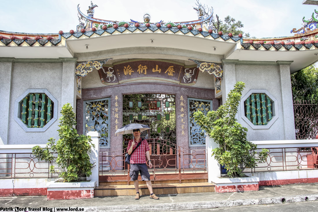 Chinese Cemetery, Me posing 2, Manila, Philippines © Patrik Lord Travel Blog