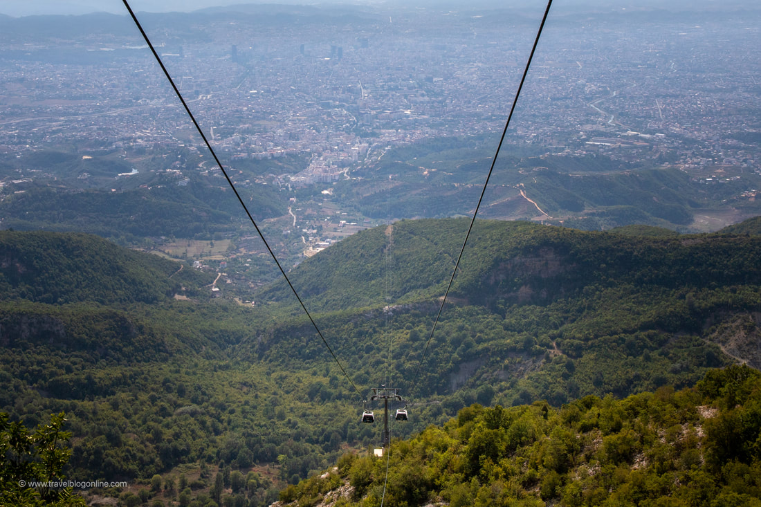 Dajti Ekspres, cable car, Tirana, Albania © Patrik Lord Travel Blog