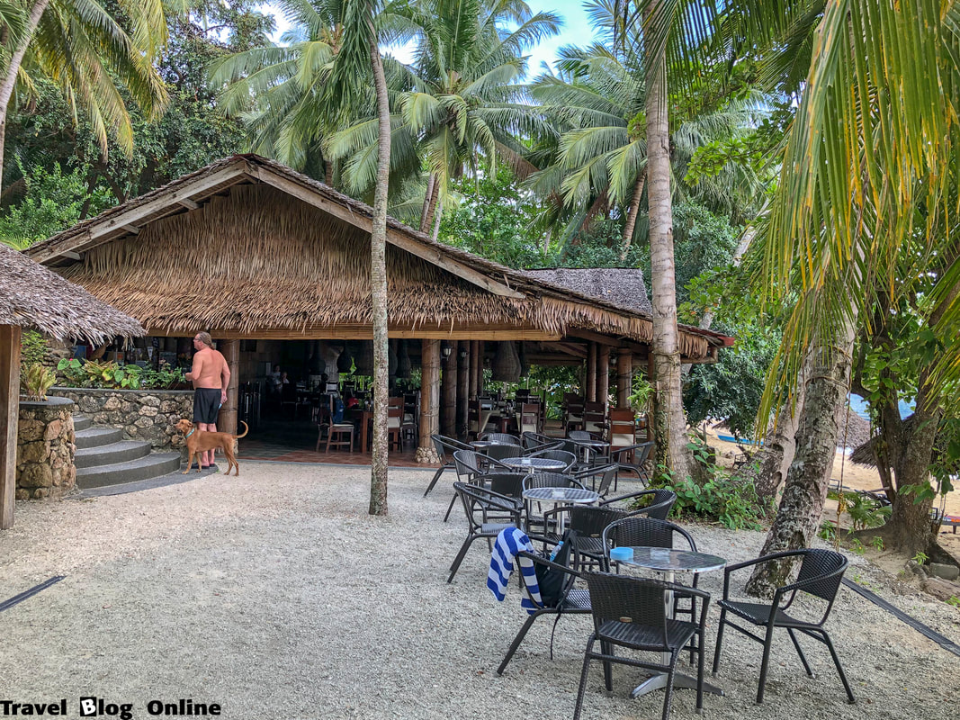 Easy Diving and Beach Resort, Sipalay, The restaurant, Philippines © travelblogonline.com