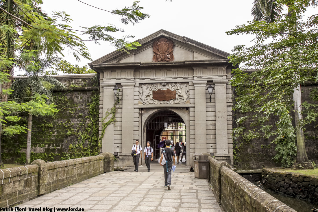 Intramuros, The entrance Puerta del Parian, Manila, Philippines © Patrik Lord Travel Blog