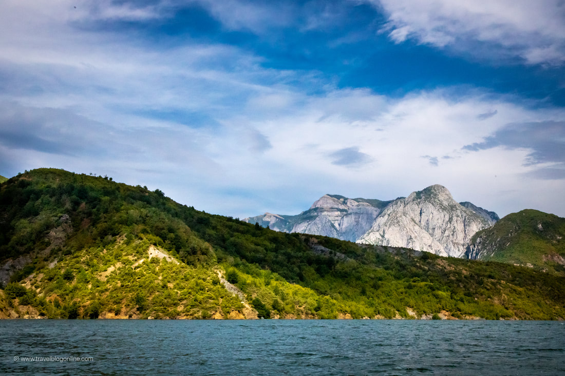Komani Lake, Mountains, Skhoder, Albania © Patrik Lord Travel Blog