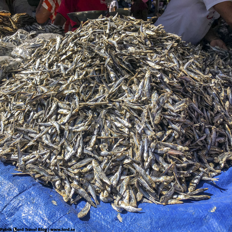 Dried fish, Malatapay market, Apo Island, Philippines © Patrik Lord Travel Blog