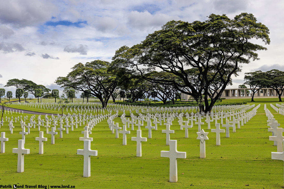 Manila American Cemetery, Headstones 2, Manila, Philippines © Patrik Lord Travel Blog