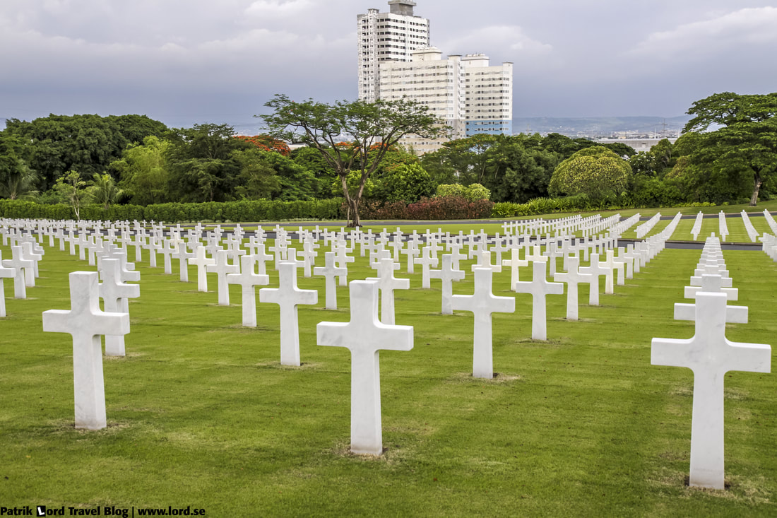 Manila American Cemetery, View over headstones, Manila, Philippines © Patrik Lord Travel Blog