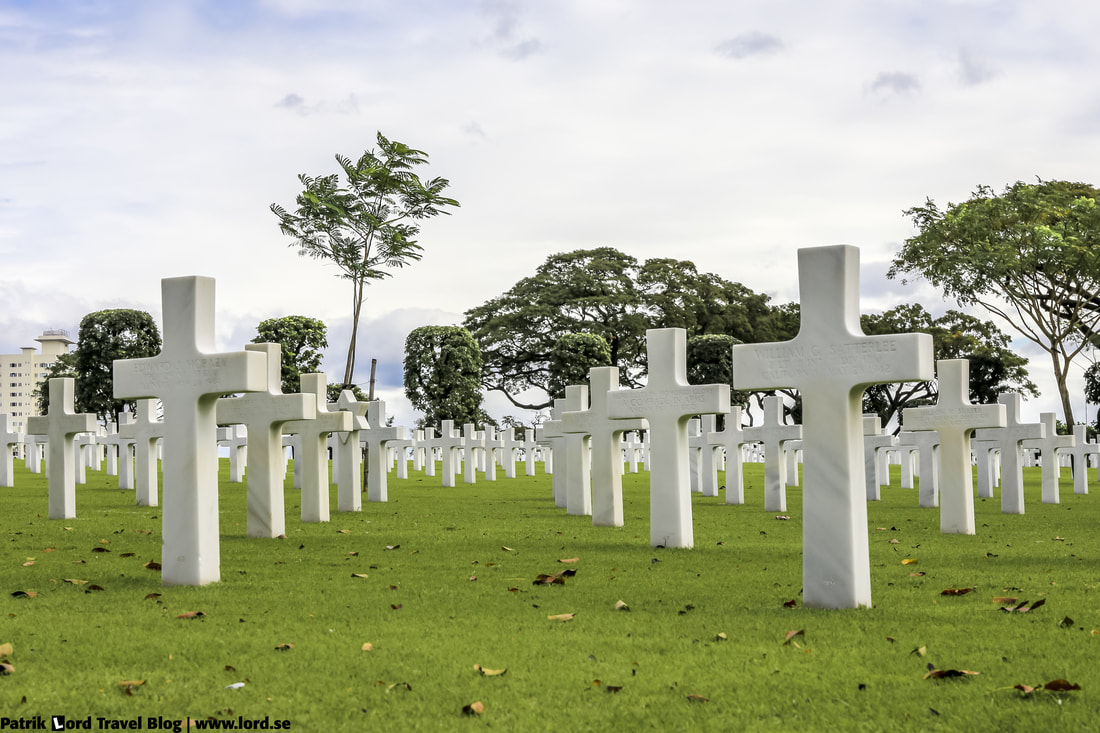 Manila American Cemetery, Headstones, Manila, Philippines © Patrik Lord Travel Blog