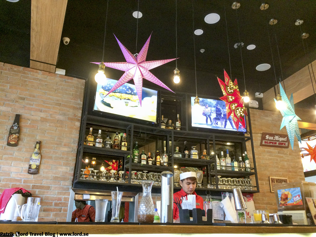 Review of Fiery Style Restaurant, The Bar, Mall of Asia, Manila, Philippines © Patrik Lord Travel Blog