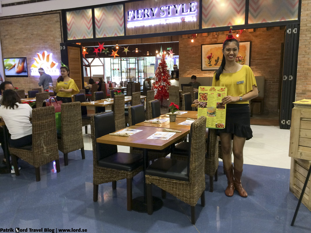 Review of Fiery Style Restaurant, The Entrance, Mall of Asia, Manila, Philippines © Patrik Lord Travel Blog