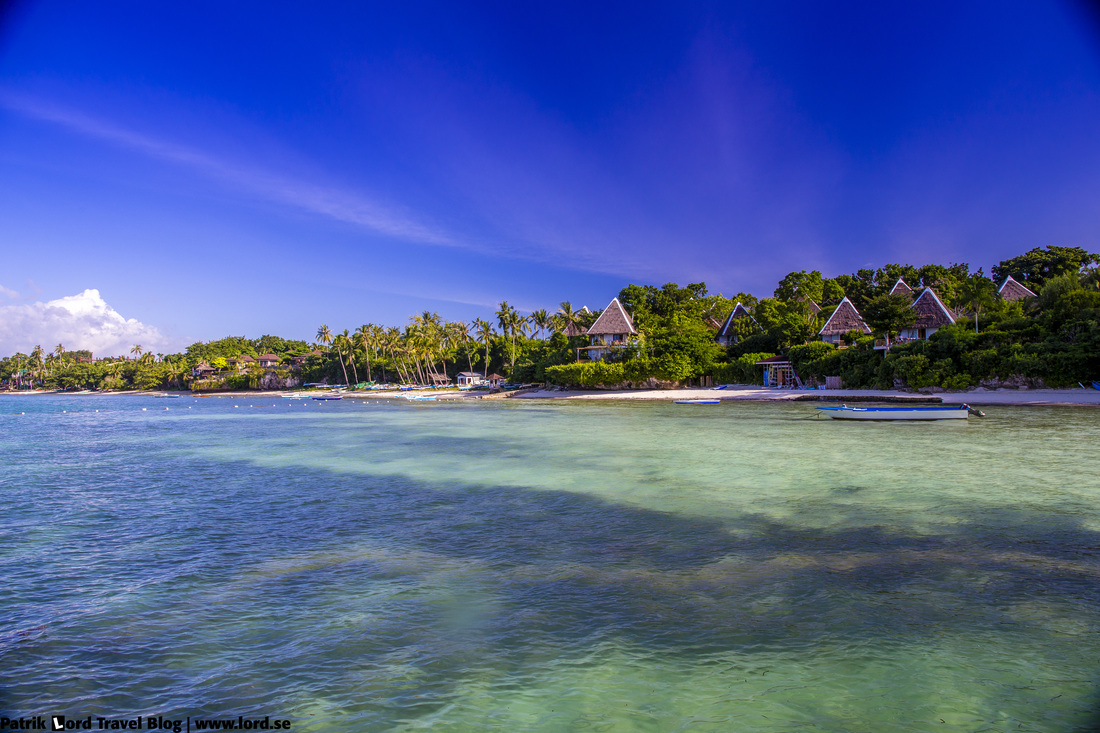 Review of Panglao Island Nature Resort & Spa view from sea Bohol Philippines © Patrik Lord Travel Blog