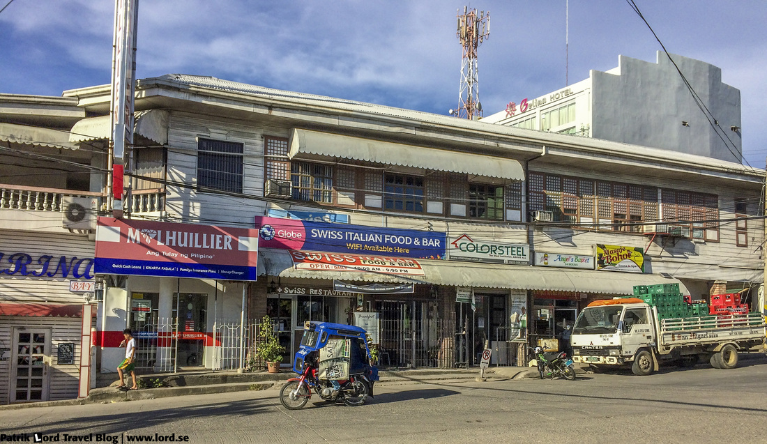 Review of Swiss Zurigo Restaurant Exterior Tagbilaran Bohol Philippines © Patrik Lord Travel Blog