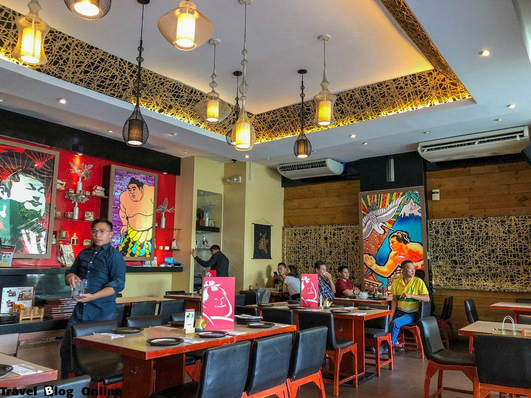 SumoSam Restaurant, Interior, Ayala Center Cebu City, Philippines © travelblogonline.com