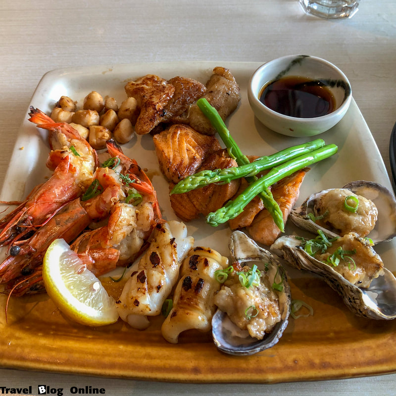 SumoSam Restaurant, Seafood Teppan Platter, Ayala Center Cebu City, Philippines © travelblogonline.com