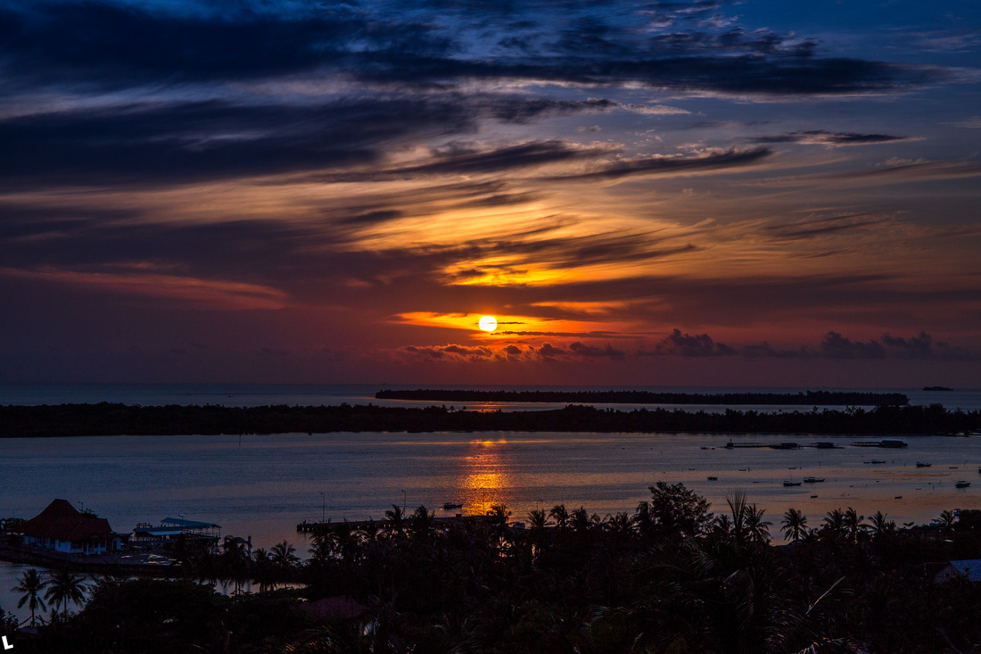 Sunset view Karimunjawa Indonesia